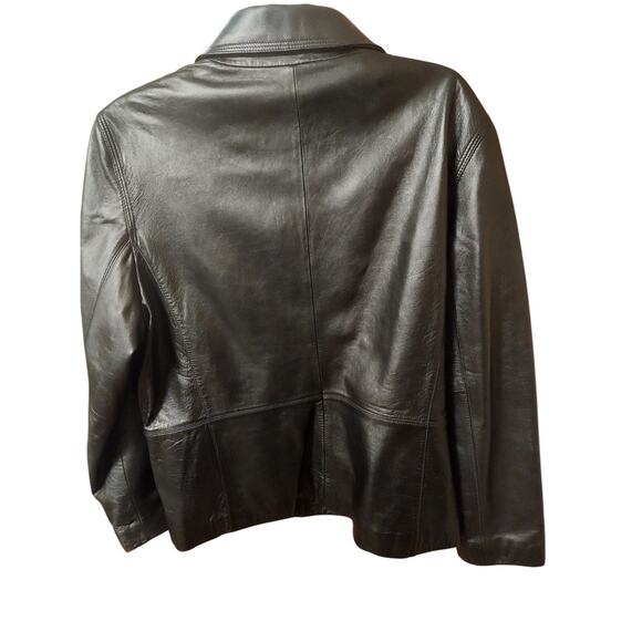 NWOT Blassport XXL super soft leather jacket - Picture 2 of 4